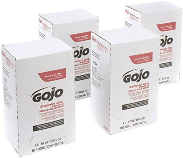 Gojo 7290-04 Cherry Gel 2000 Ml Refill 4 Refills/Case
