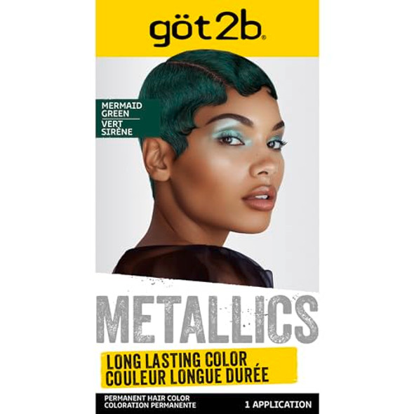Got2B Schwarzkopf Metallics Permanent Hair Color M75 Cosmic Teal