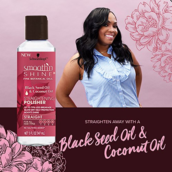 Got2B Smooth 'N Shine Straight Repair Polisher For Straight Hair 5 Ounce(Pack Of 1)
