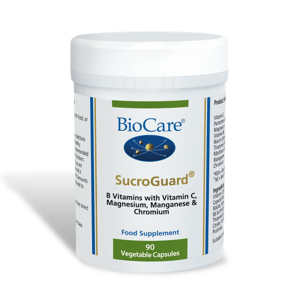 Biocare Sucroguard - Blood Sugar Support Complex - 90 Vegicaps