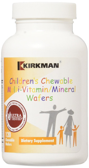 Children'S Chewable Multi-Vitamin/Mineral Wafers (120) - Kirkman