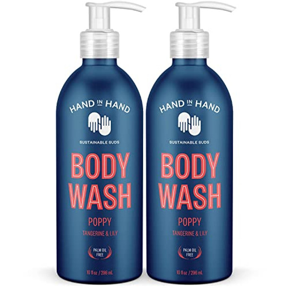 Hand In Hand Refresher Bundle Body Wash 10 Fl Oz. (2 Pack) With Sugar Scrub 9 Oz. (Single) Poppy Scent Hand In Hand Refresher Bundle Body Wash 10 Fl Oz. (2 Pack) With Sugar Scrub 9 Oz. (Single) Poppy Scent