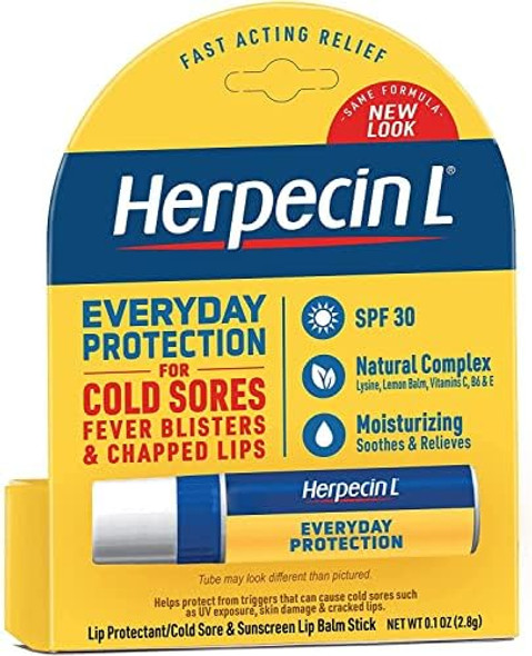 Herpecin L Spf 30 Lip Protectant 0.1 Oz (5 Pack)