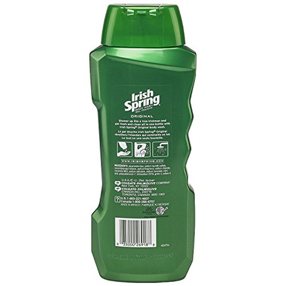 Irish Spring Body Wash Original 18 Fl Oz (Pack Of 6)