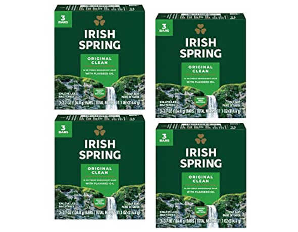 Irish Spring Bar Soap (20/4 Oz Net Wt Oz) Original 74 Ounce (Pack Of 1)