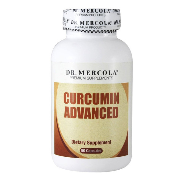 Dr Mercola Curcumin Advanced, 500Mg, 90 Capsules