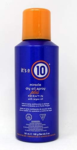 It'S A 10 Haircare Miracle Dry Oil Spray Plus Keratin With Argan Oil 5 Fl. Oz.