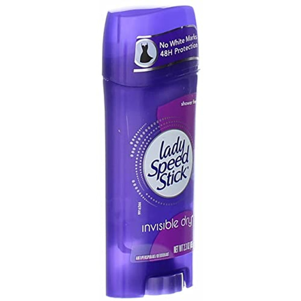 Lady Speed Stick Antiperspirant Deodorant Invisible Dry Shower Fresh 2.30 Oz (Pack Of 11)