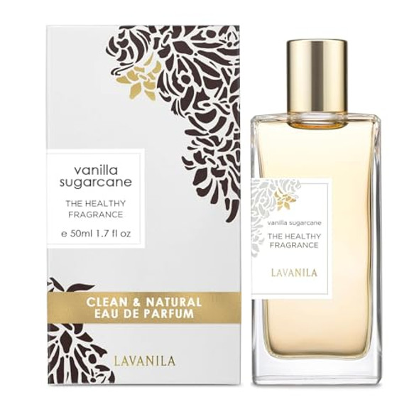 Lavanila Vanilla Sugarcane Perfume For Women 1.7 Fl Oz - Clean And Natural Eau De Parfum Made In Usa