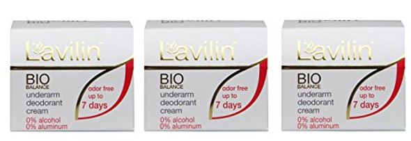 Lavilin Underarm Deodorant Cream 12.5 Gram (3 Pack)