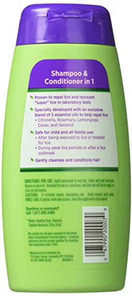 Lice Shield Shampoo And Conditioner In 1 10 Ounce (Pack Of 3)