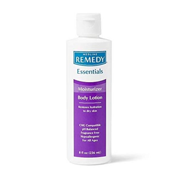 Medline Remedy Essentials Moisturizing Body Lotion Unscented 8-Oz Flip-Top Bottle Medline Remedy Essentials Moisturizing Body Lotion Unscented 8-Oz Flip-Top Bottle
