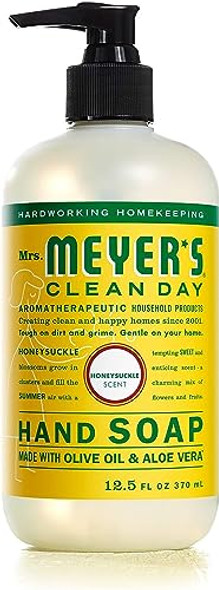 Mrs. Meyer'S Clean Day Hand Soap Made With Essential Oils Honeysuckle 12.5 Fl Oz (Pack Of 2) Mrs. Meyer'S Clean Day Hand Soap Made With Essential Oils Honeysuckle 12.5 Fl Oz (Pack Of 2)