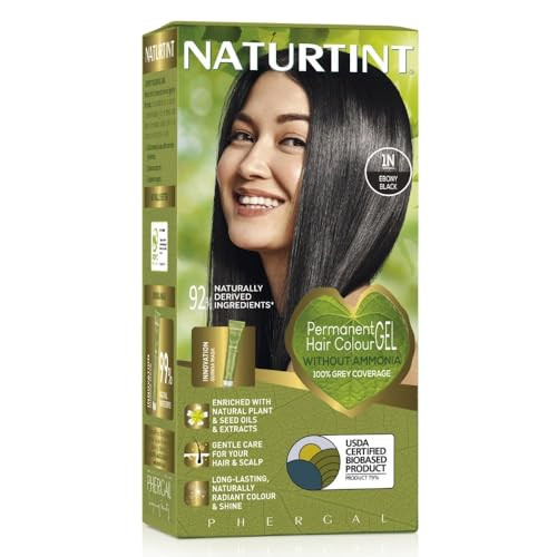 Naturtint Permanent Hair Color - 1N Ebony Black 1 Box