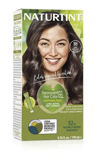 Naturtint Permanent Hair Colorant 5.6 Ounces - Light Chestnut Brown