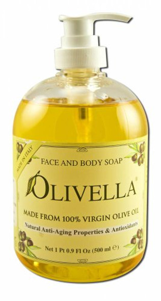 Olivella Liquid Soap Olive Oil 16.9 Oz