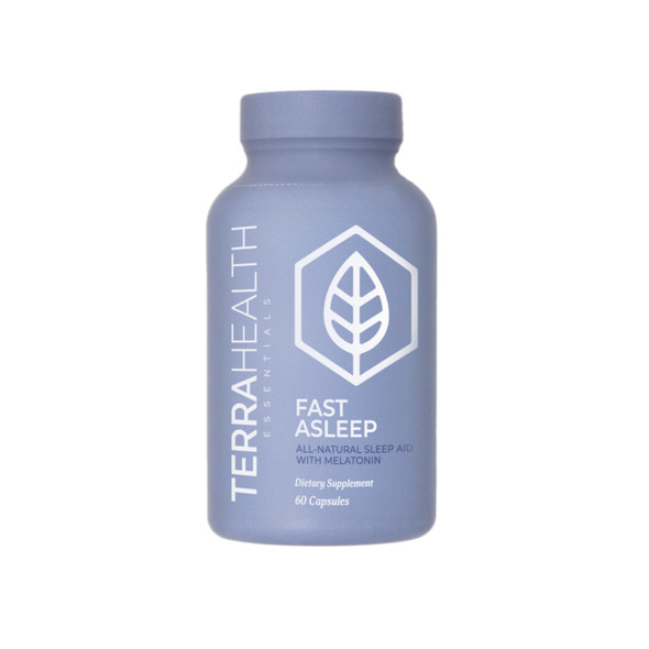 Terra Heath Essentials Fast Asleep - Sleep Support Helps with Sleeplessness & Restlessness - All Natural 30 Day Supply