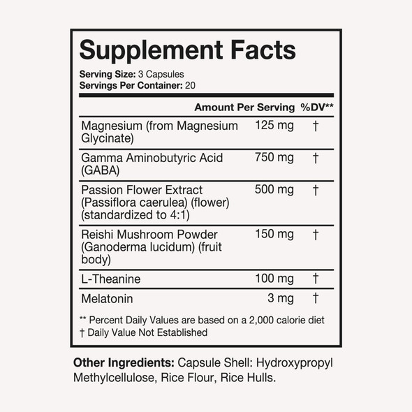 Terra Heath Essentials Fast Asleep - Sleep Support Helps with Sleeplessness & Restlessness - All Natural 30 Day Supply