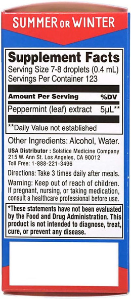 Ricqles Peppermint Oil Dietary Supplement (1.69 fl. oz) (1 Bottle)
