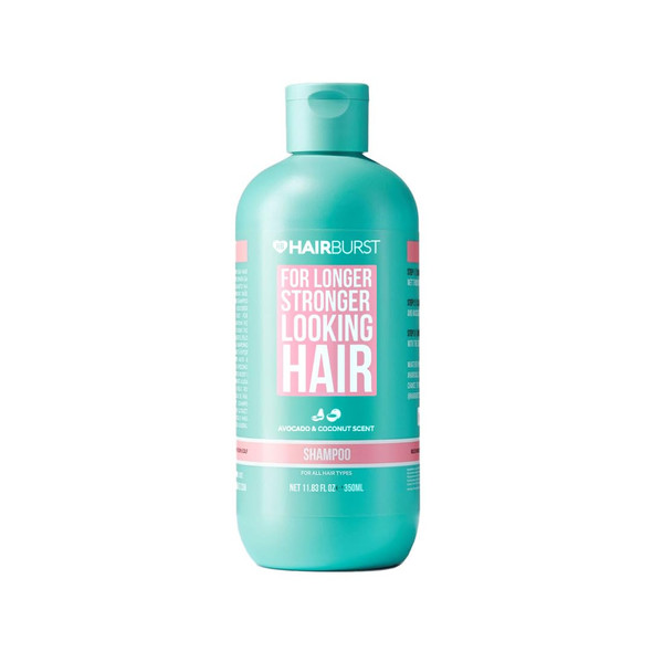 HAIR BURST Hair Growth Shampoo For Woman — Reduces Hair Loss - Strengthens Growth, Contains No SLS and Parabens, Coconut and Avocado Aroma, New Bigger Bottles 11.8 FL. OZ