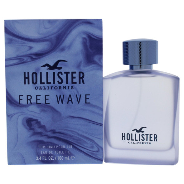 Hollister Free Wave For Him by Hollister Eau de Toilette Spray 100ml Hollister Free Wave For Him by Hollister Eau de Toilette Spray 100ml