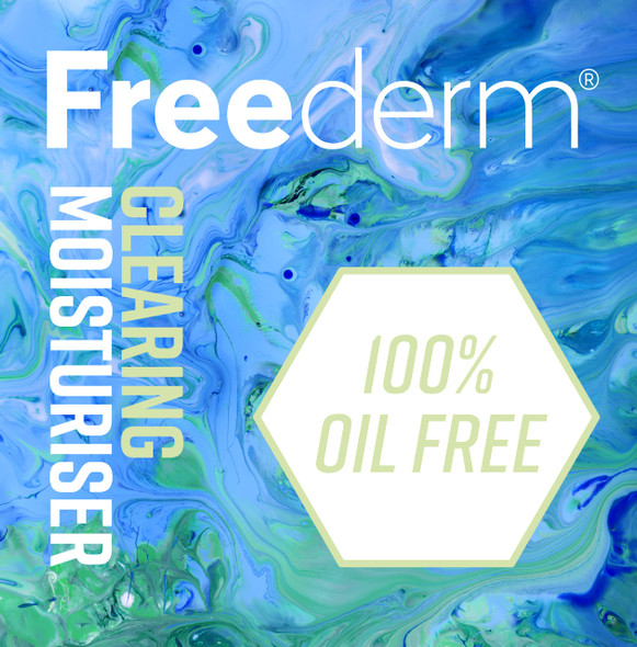 FREEDERM Clearing Oil-Free Face Moisturiser for Spot Prone Skin Prevents Breakouts With Niacinamide 50 ml