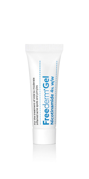 Freederm Gel With Nicotinamide For Mild to Moderate Inflamed Acne Spots and Pimples 10g Freederm Gel With Nicotinamide For Mild to Moderate Inflamed Acne Spots and Pimples 10g