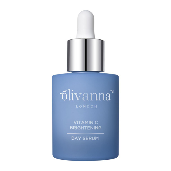 Olivanna Vitamin C Brightening Day Serum - Face Serum with Hyaluronic Acid Squalene and Cornflower - Enhances Skin Suppleness - 1 oz Olivanna Vitamin C Brightening Day Serum - Face Serum with Hyaluronic Acid Squalene and Cornflower - Enhances Skin Suppleness - 1 oz