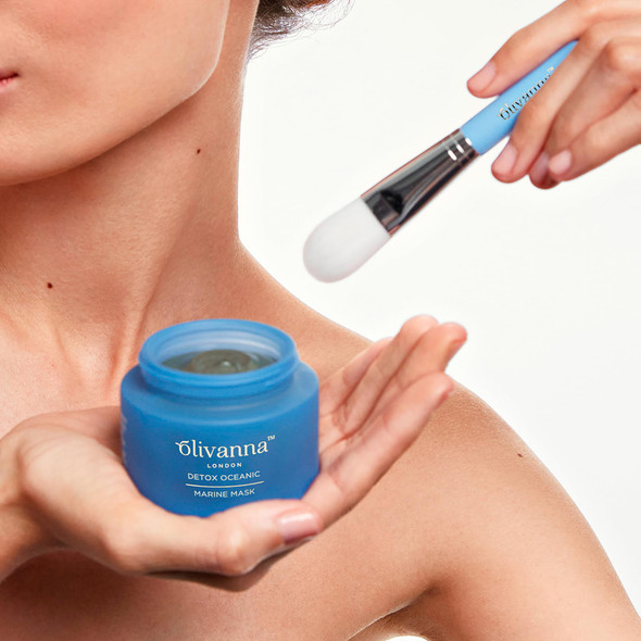 Olivanna Detox Oceanic Marine - Active Charcoal Facial Mask for Blemishes and Breakouts - Rich in Antioxidants Vitamin C and E - 1.6 oz Olivanna Detox Oceanic Marine - Active Charcoal Facial Mask for Blemishes and Breakouts - Rich in Antioxidants Vitamin C and E - 1.6 oz