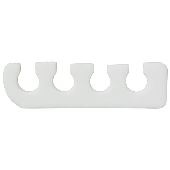 Forpro Professional Collection Comfy Toe Separators White Pedicure 1' W X 3.5' L 100-Pairs