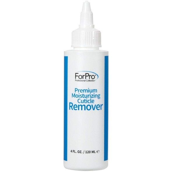 Forpro Professional Collection Premium Moisturizing Cuticle Remover Softens And Hydrates Cuticles For Easy Removal Includes Glycerin And Mineral Oil 4 Oz.