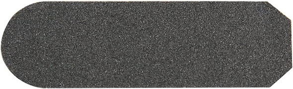 Forpro Professional Collection Stainless Steel Pedi File Refill Ez-Strip Peel Pedicure Refill Pads 1.25” W X 4” L 50-Count (Black 60 Grit)