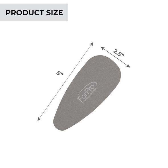 Forpro Professional Collection Amazing Pedi System Refill Strips Grey 120 Grit Pedicure File Refills 5” L X 2.5” W 20-Count Forpro Professional Collection Amazing Pedi System Refill Strips Grey 120 Grit Pedicure File Refills 5” L X 2.5” W 20-Count
