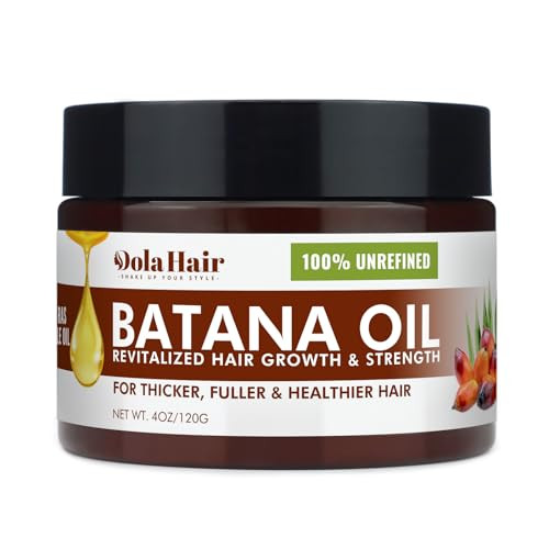 Batana Oil Pure Batana Butter Oil For Hair Growth 100% Natural Nourishes Damaged Hair Prevents Loss & Conditions