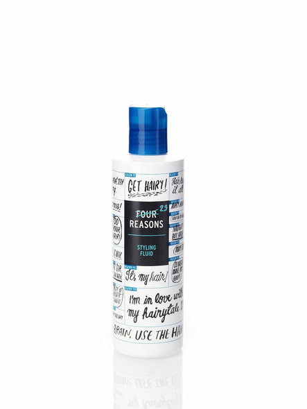 Four Reasons Styling Fluid - Stylist Fluid Protectant Hair Products For Women And Men - Smoothing Fluid With Natural Hold And Shinejuicy Apple Scent 8.5 Oz(250 Ml)