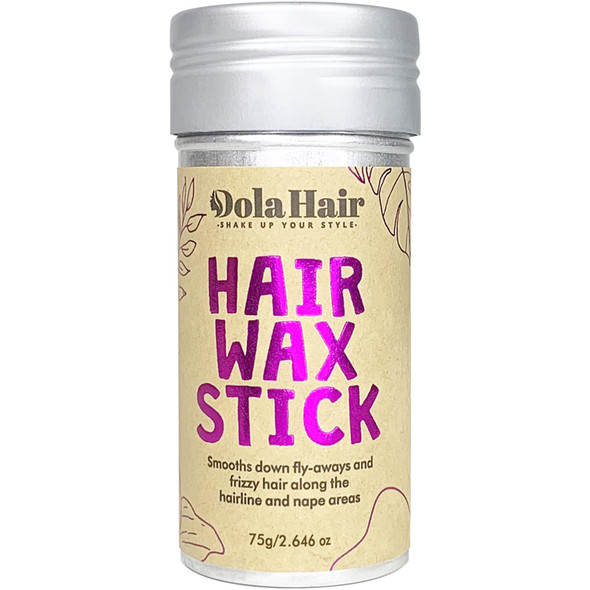 Dolahair Hair Wax Stick - Flyaway Control And Styling Pomade For Kids Women And Men With Batana Oil For Hair Growth Nourishes Damaged Hair