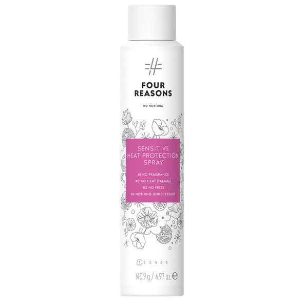 No Nothing Heat Protectant Spray For Hair - Hypoallergenic Fragrance  4.97Oz - Ultimate Thermal Protection For All Hair Types Salon-Worthy Shine For Color-Treated Hair