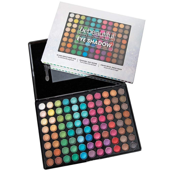 Forpro Professional Collection Bebeautiful Professional Makeup Eyeshadow With Applicators 88-Color Palette Matte