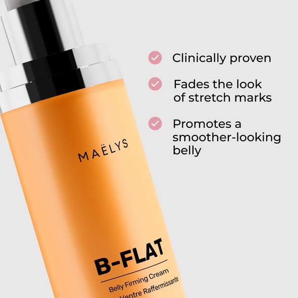 Maëlys Cosmetics B-Flat Belly Firming Cream - Stretch Mark Tightening Belly Cream