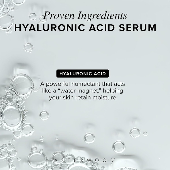 Asterwood Hyaluronic Acid Serum 1 Oz + Vitamin C Serum 1 Oz