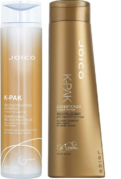 Joico K-Pak Reconstruct Shampoo & Conditioner Pack For Damaged Hair 300ml