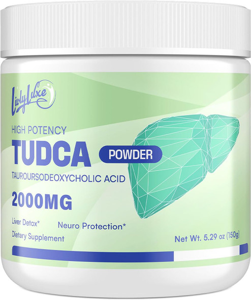Tudca Powder Supplement 4000Mg – High Absorption Liver Detox & Repair Support With Milk Thistleartichokebile Saltsox Bileherbal Blend– 30 Servings Non-Gmo