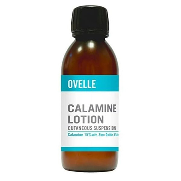 Ovelle Calamine Lotion  Mild Astringent Lotion  For Treatment Of Mild Skin Irritation & Inflammation  200 Ml