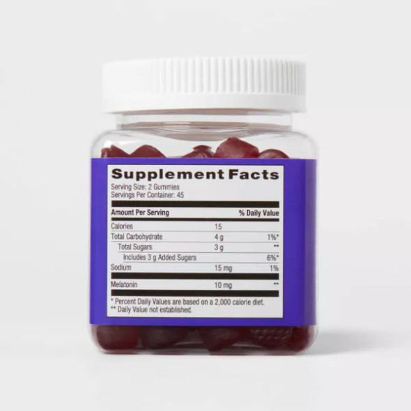 up&up Adult Melatonin 10mg Gummies - 90ct