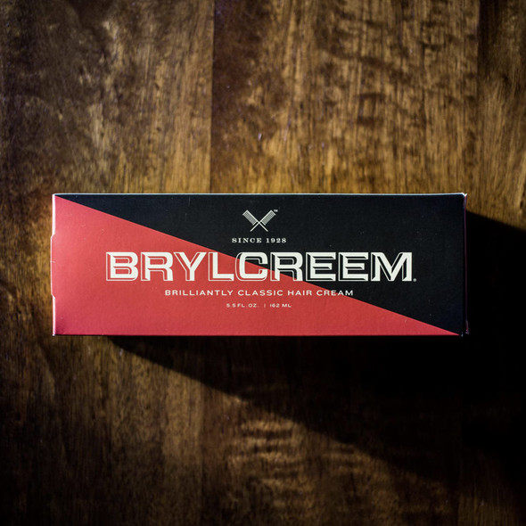 Brylcreem 3-in-1 Original High Shine Men's Hair Cream for Styling Strengthening and Conditioning Alcohol-Free 5.5 Ounce