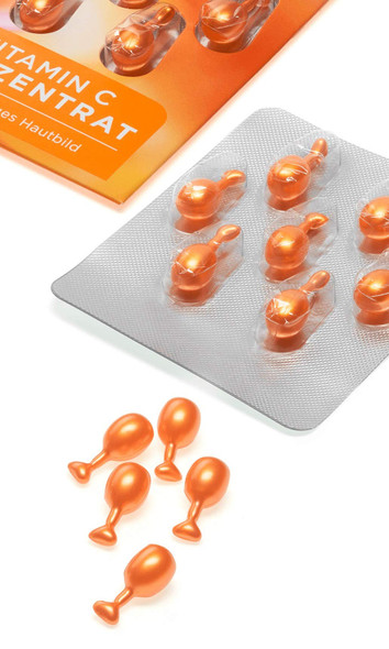 Balea 3 x Vitamin C Concentrate 3 x 7 Capsules 21 ApplicationsGerman Product Balea 3 x Vitamin C Concentrate 3 x 7 Capsules 21 ApplicationsGerman Product