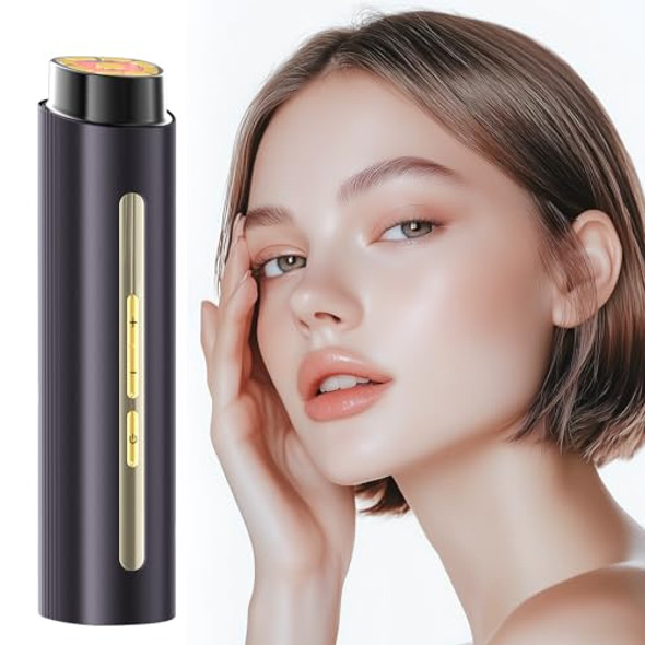 Bnu Microcurrent Facial Device Bnu 3-In-1 Light Therapy Beauty Massager For Wrinkle Lifting Firming Puffiness Reduction And Promote Absorption 4 Level Skin Tightening Machine For Face