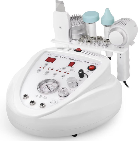 Mcwdoit 5 In 1 Micro Diamondermabrasion Machine Mcwdoit Facial Machine 68Cmhg Professional Home Use Skin Care