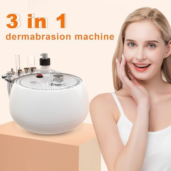 Mcwdoit Diamond Microdermabrasion Machinemcwdoit 3 In 1 Dermabrasion Facial Machine For Exfoliation & Blackhead Removalhome Spa Use Facial Skin Care Device