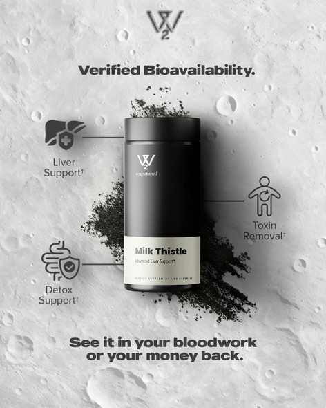 Way2well Milk Thistle  - 60 capsules